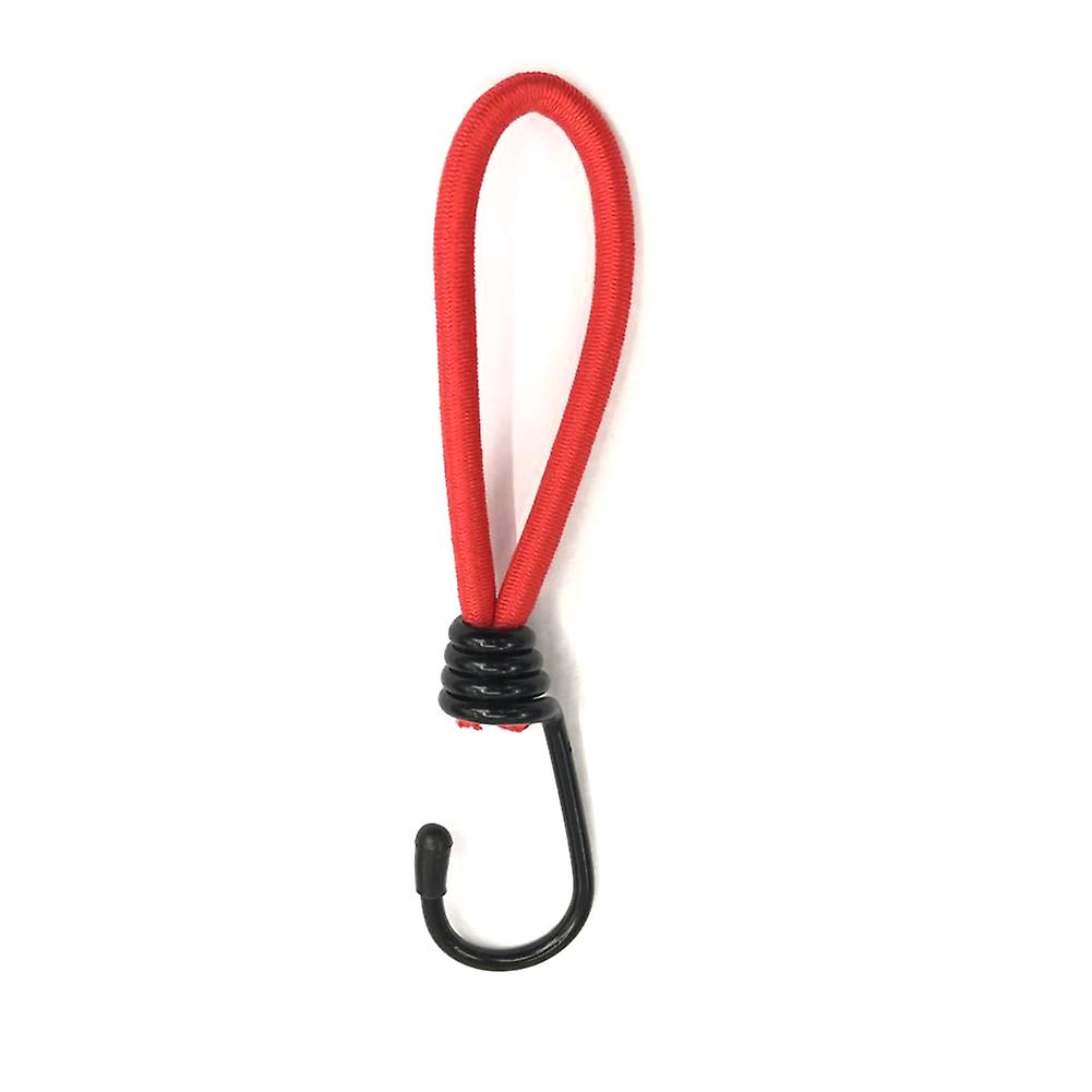 Reflective Elastic Rope Bungee Cord, Premium Quality Rubber for Enhanced Visibility and Durability (15cm Length, 6mm Diameter)