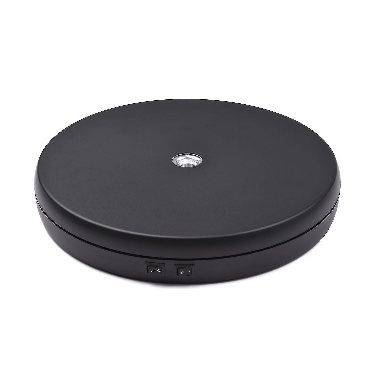 Electric Motorized Photography Turntable 360 Degree Rotatable Display with LED Light for Product Sho