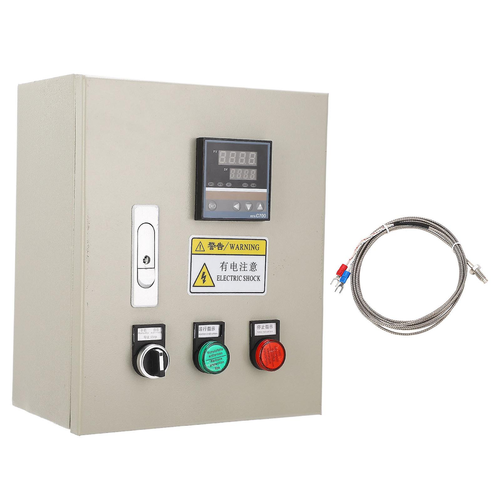 BERM PID Temperature Controller 3 Phase 15KW Intelligent Thermostatic Control Box for Heating Platform 380V AC