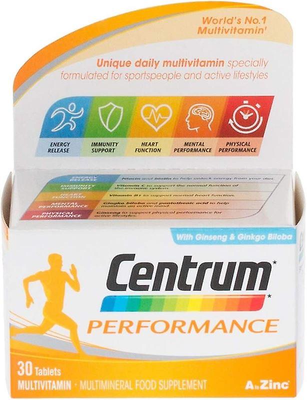 Centrum Performance Multivitamins & Minerals 30 Tablets
