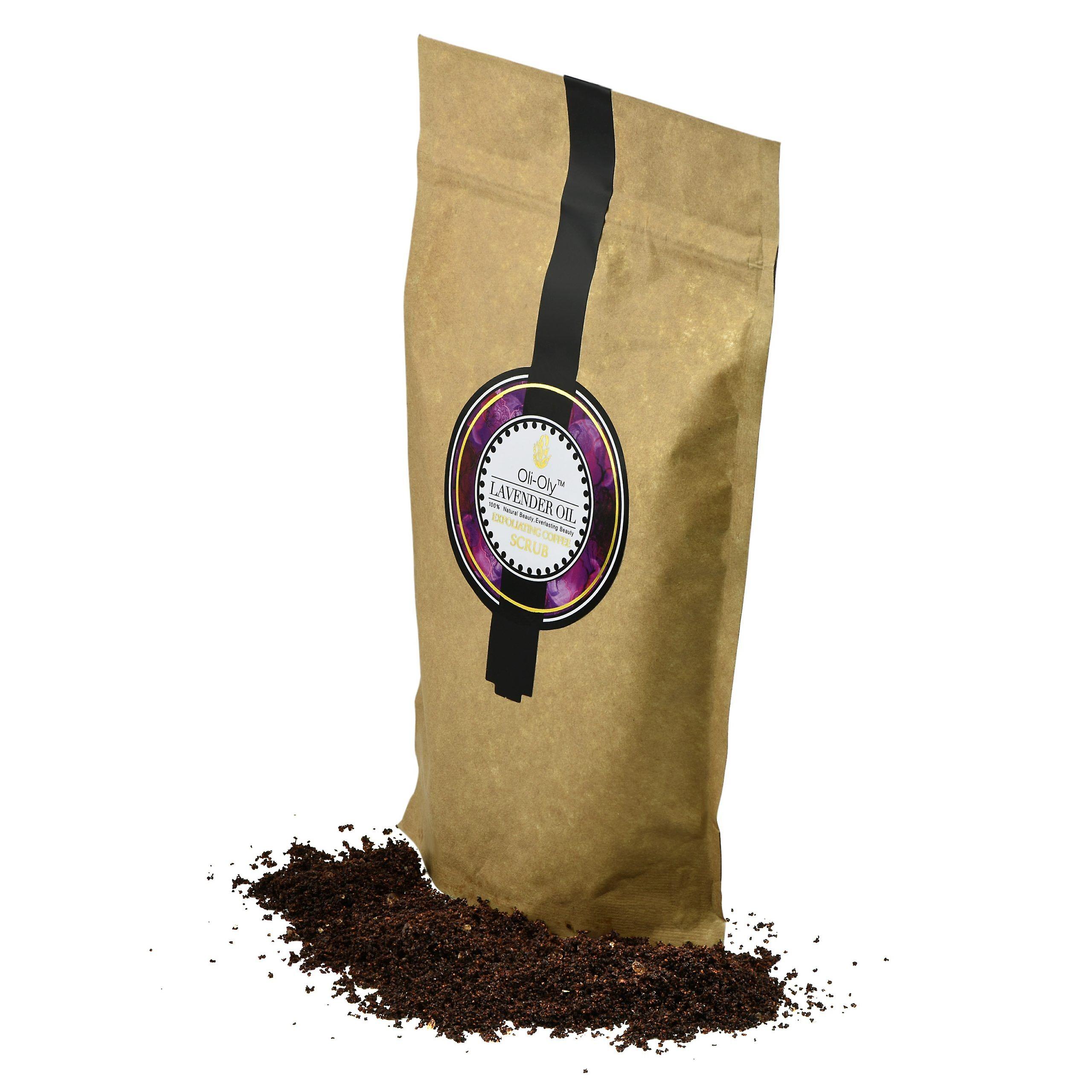 Oli-Oly Exfoliating Coffee Scrub with Lavender Oil, 150g