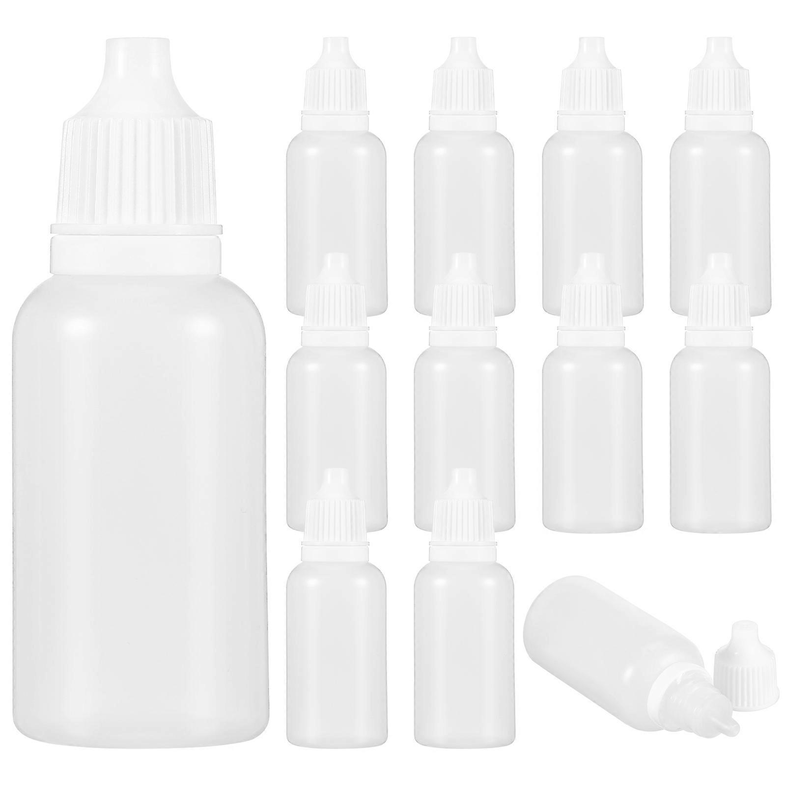 25pcs Portable Eye Drops Bottle Empty Storage Bottle Refillable Subpackaging Bottle for Home Daily Use (20ml)