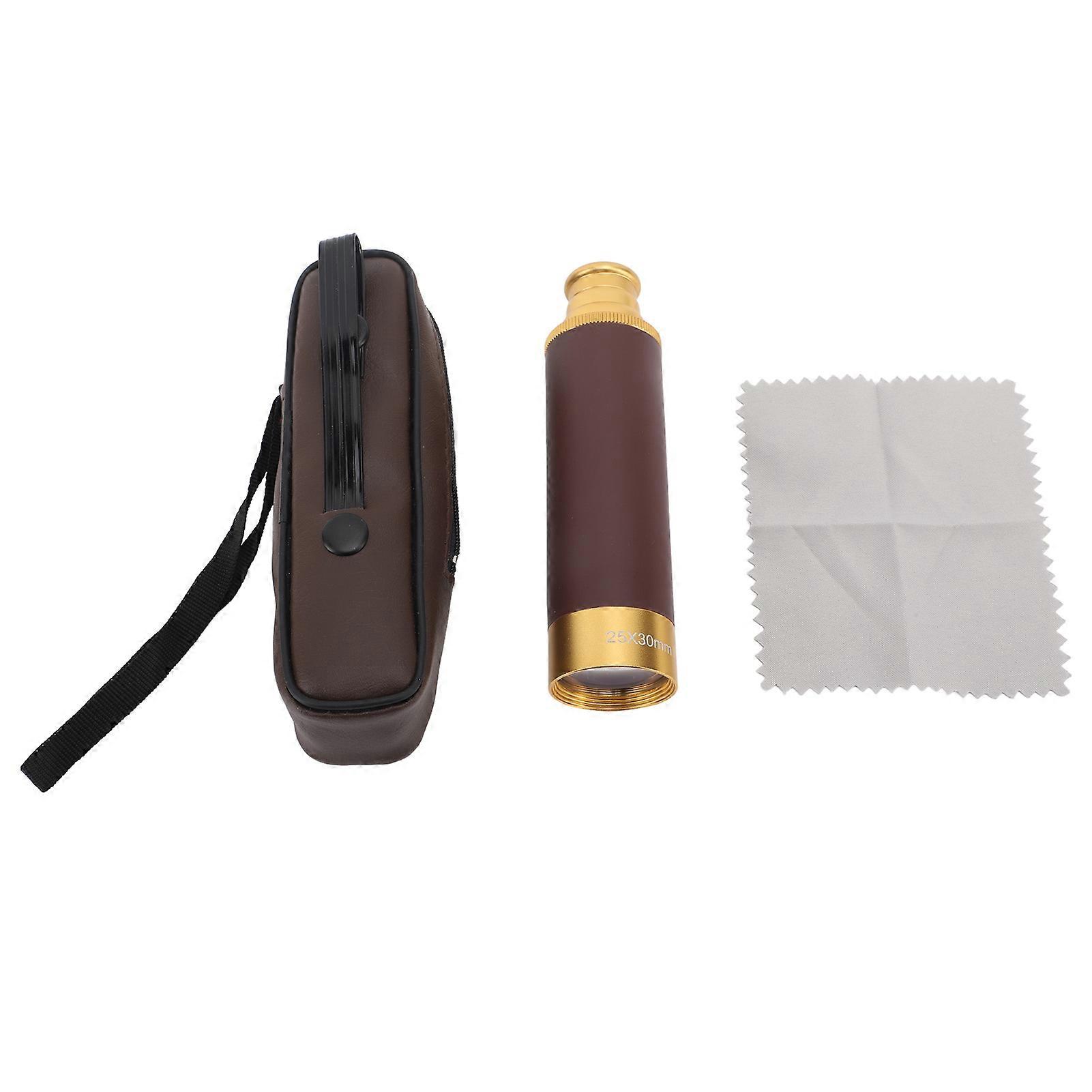 Compact 25x30 Pirate Monocular for Bird Watching - Handheld & Zoomable