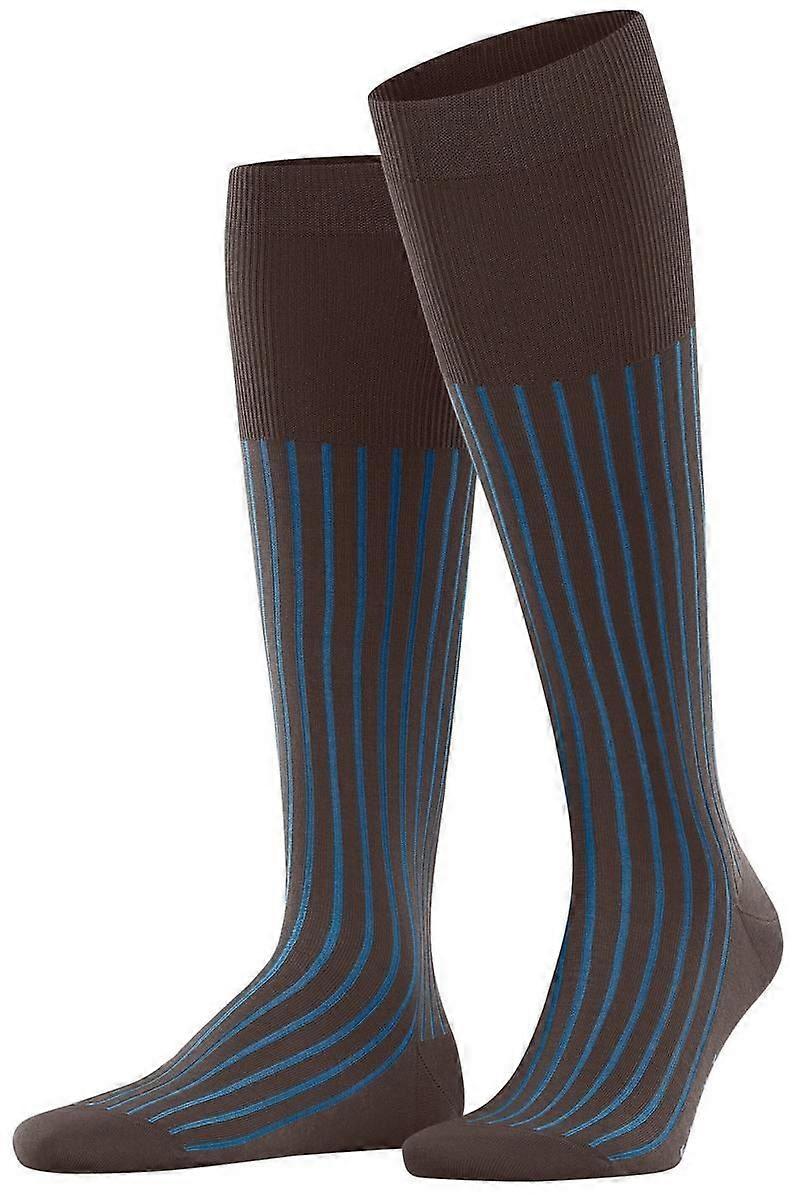 Falke Shadow Knee High Socks - Bison Brown
