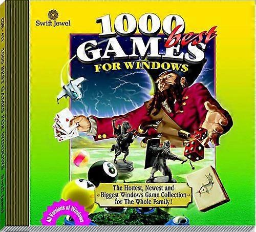 1000 Best Games for windows - PC CD - New & Sealed