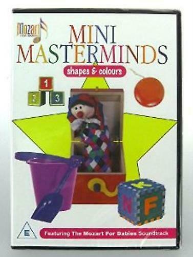 Mini Masterminds Shapes amp Colours by Moz DVD - Region 2