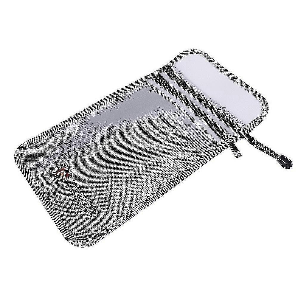 Fireproof Document Bag With Two Pockets Two Zippers,file Storage Bag