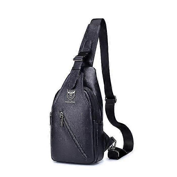 large capacity shoulder leather crossbody genuine