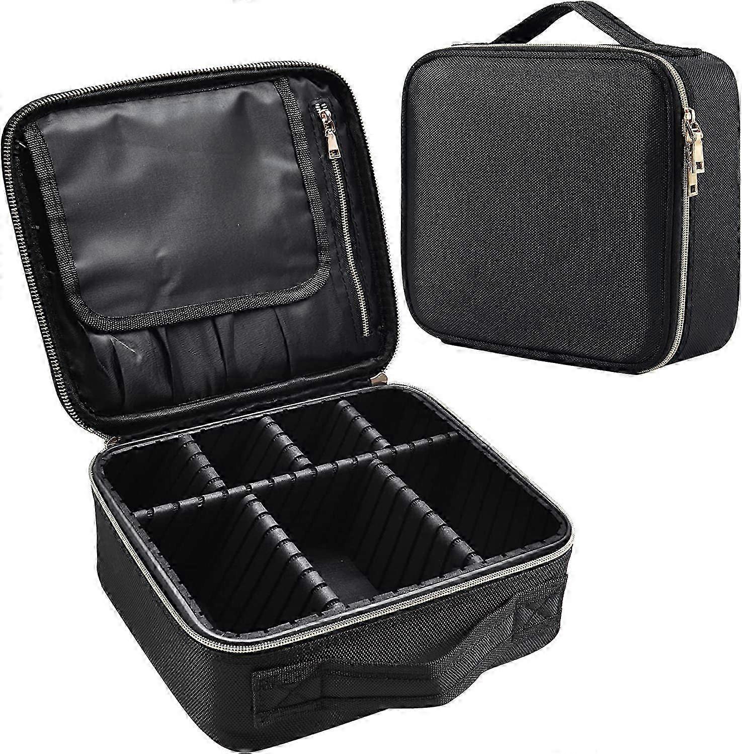 Makeup Bag- Case-travel Box-hing Tools Iser With Adjable Comment Ox Fa()