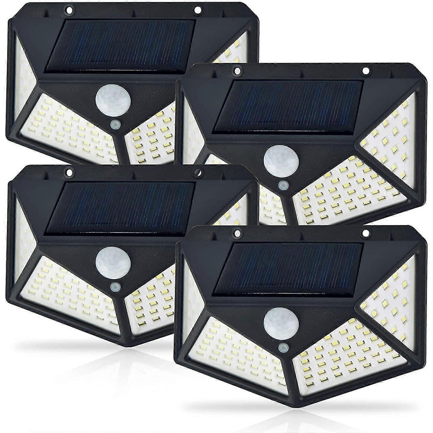 light motion wall 100led/1200lm solar sensor super bright ip65
