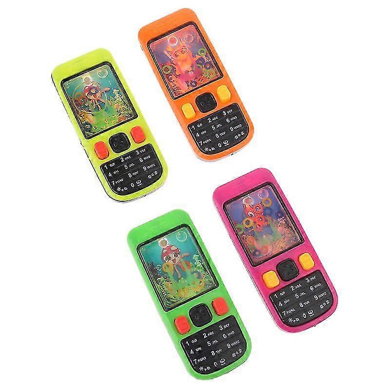 KINCJON Cellphone Water Ring Game Colorful Handheld Phone Game For Kids