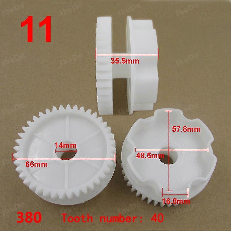 Çocuk elektrikli araba RS380 RS390 RS550 büyük dişli motor dişli diş dişli kutusu tekerlek dişli 1 ADET