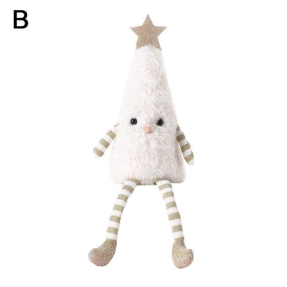 Cute Plush Christmas Tree Plush Dolls, Soft Plush Pillow Stuffed Ornaments