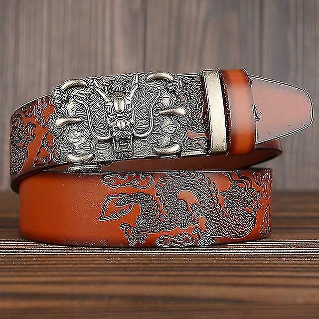Men Belt Leather Cowhide Quality Handmade Men