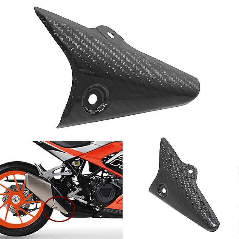 Excelle 321R RR Sオートバイに適用:カーボンファイバー製エキゾーストパイプ、火傷防止ガードカバー、断熱、耐高温性