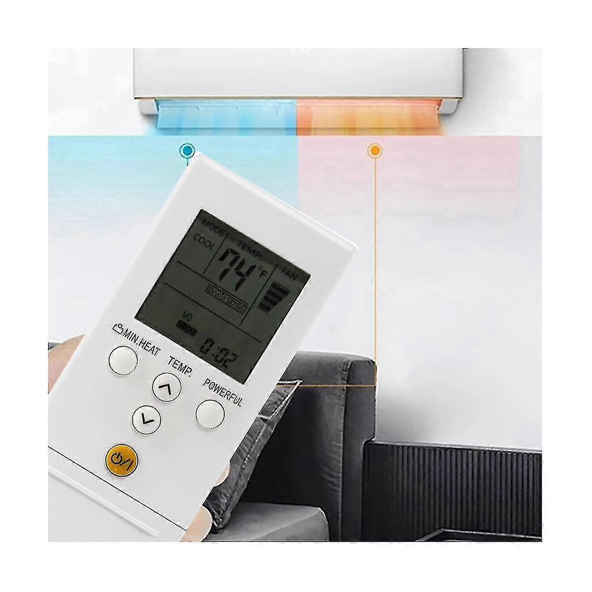 Ar-rem1u Replace Air Conditioner Remote For Air Conditioner Ar-red1u Ar-reg1u Ar-ref1e Ar-rea2e, Ar