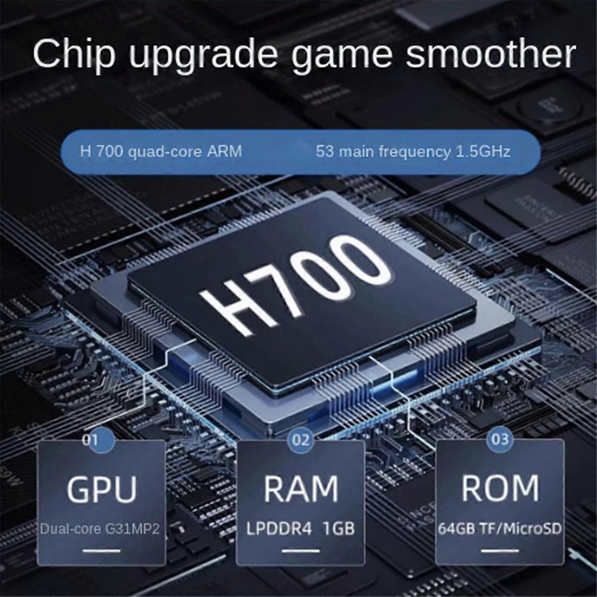 Console de jeu rétro RG35XX H 64 Go, lecteur vidéo rétro, prise en charge du contrôleur sans fil/filaire, Wi-Fi 5G, sortie TV HD C