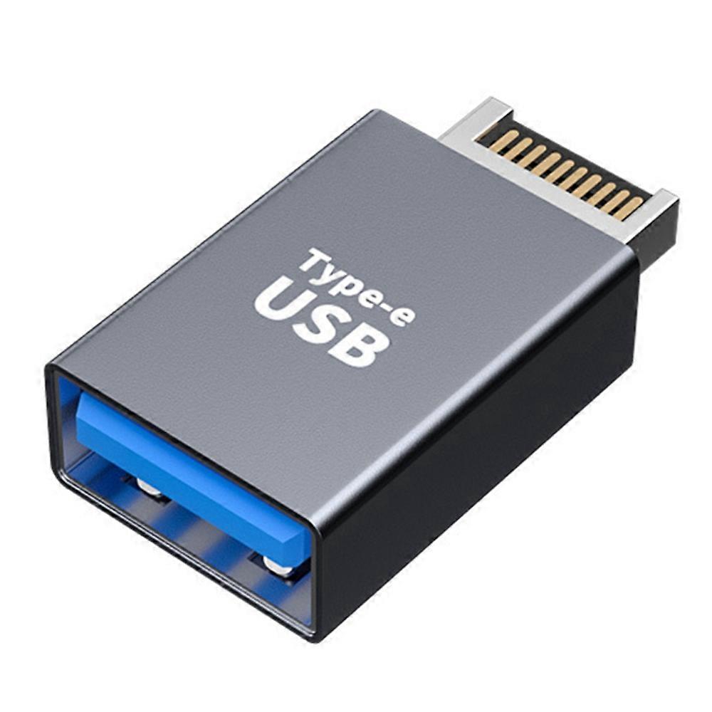 Type-E Male to USB Female Converter USB 3.1 Front Panel Header Type E to USB Adapter Plug Converter