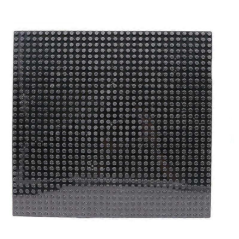 32X32 Black Plastic Assembly Blocks Base Plates Figures City Classic