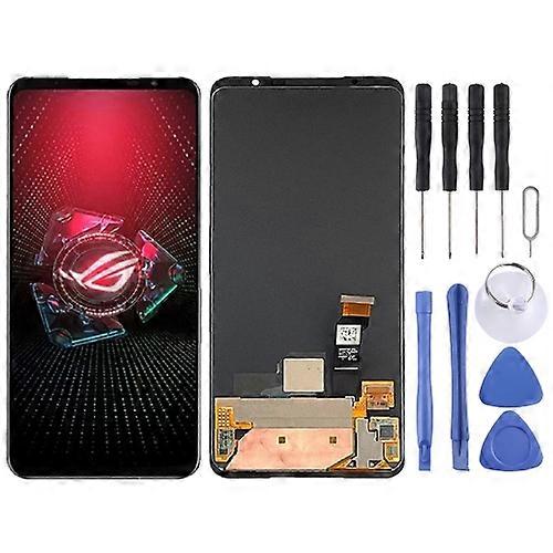 AMOLED Screen Replacement Display Digitizer For Asus ROG Phone 5s ZS676KS With Repair Tool Kits
