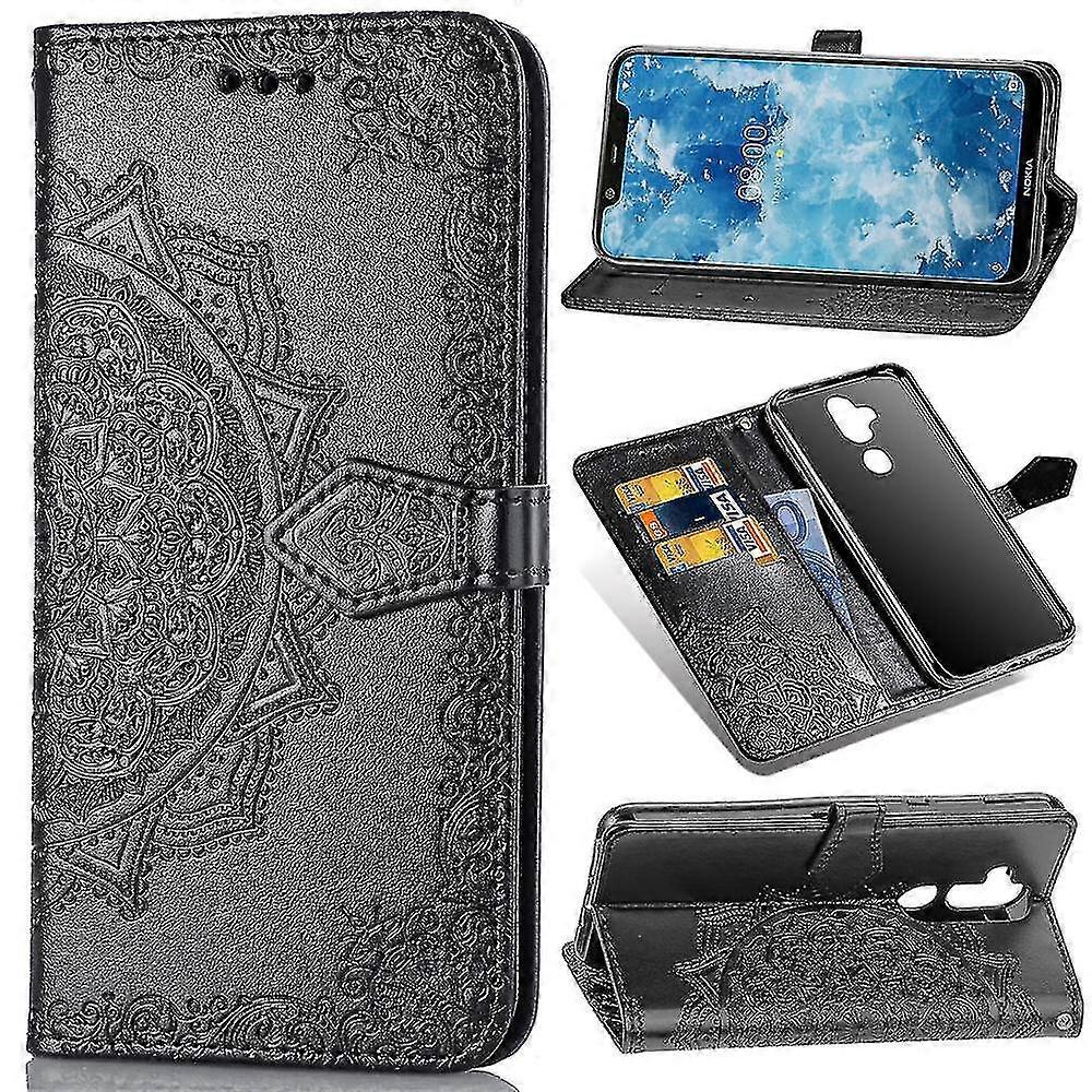 Compatible With Nokia X7 Case Leather Wallet Cover