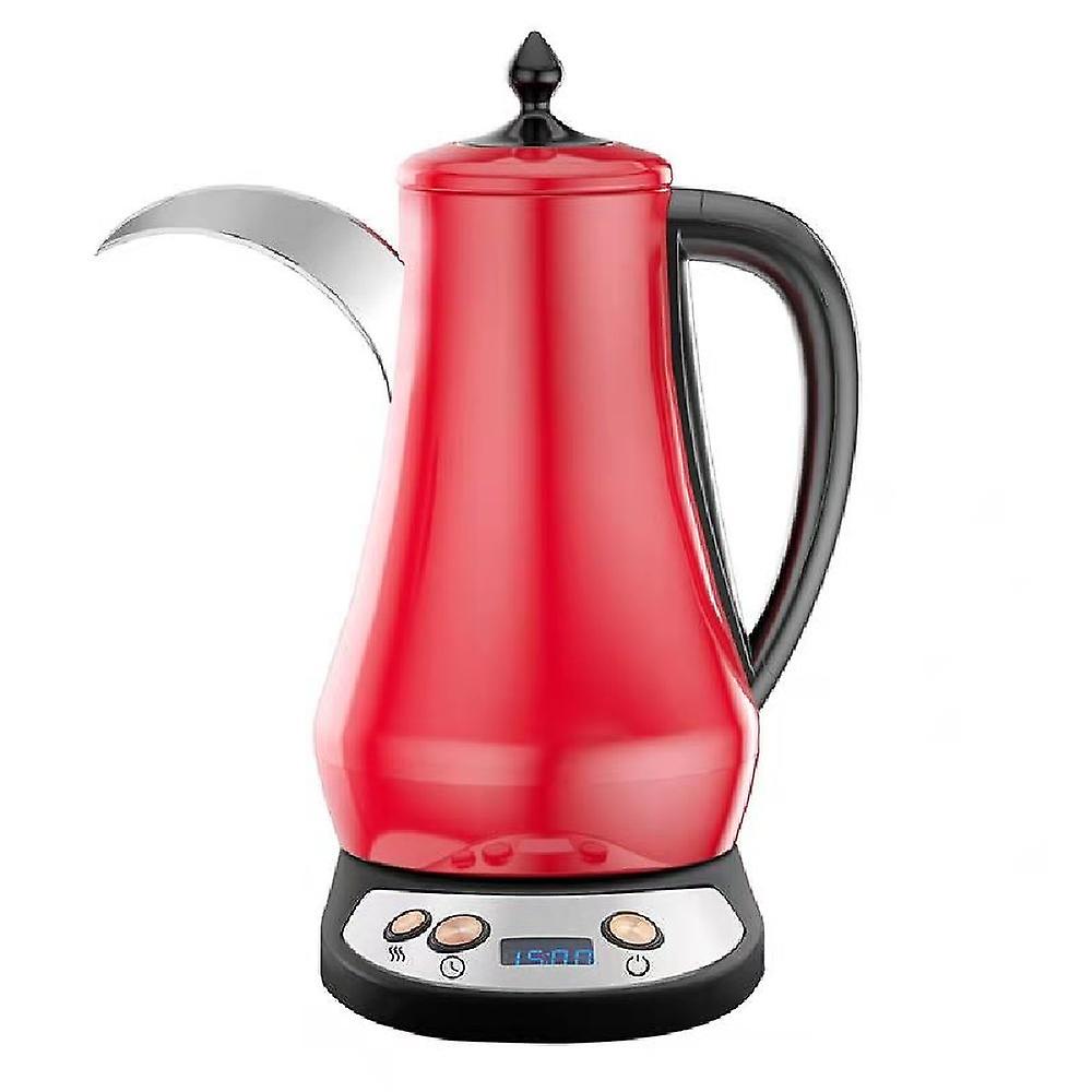 Machine à Café Turque Électrique - 600W - Acier Inoxydable - 600ml - Multifonction (Café, Thé, Lait) - Prise UE