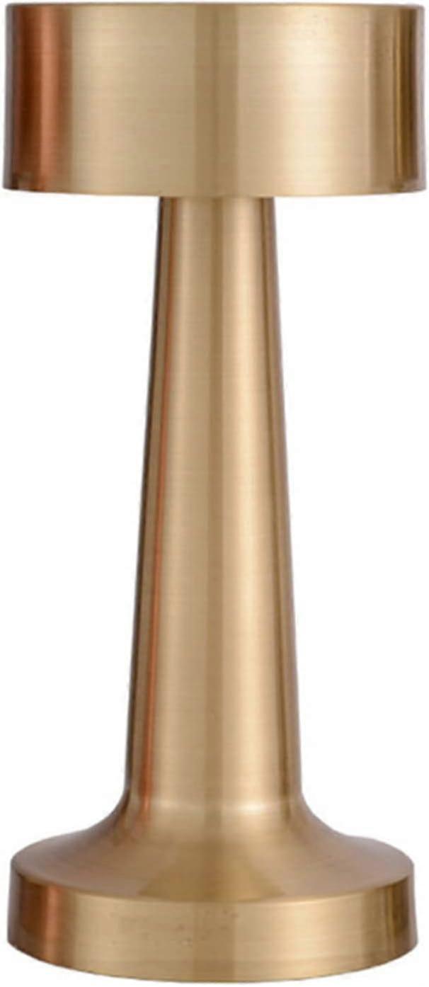 Dimmable Table Lamp, Rechargeable Wireless Table Lamps with Touch Sensor, 3 Level Brightness, 3w LED Night Light for Bedside Tables, Coffee Tables, Re