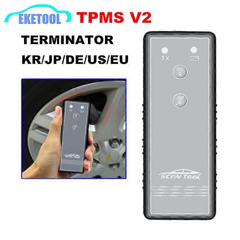 ST-TP Reset V2 Terminator 5 I 1 fungerar KR/JP/DE/US/EU Stöder 12/2017 TPMS Auto Däcktrycksmätare Sensor Activator Tool