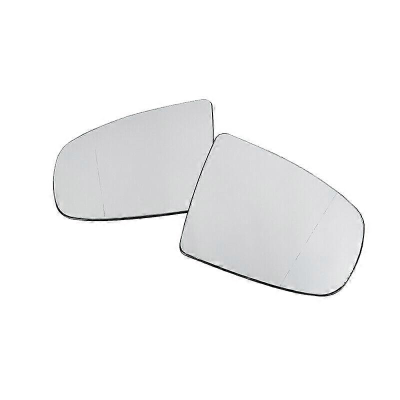 1 Pair Car Rear View Mirror Side Door Mirror Glass Heated + Adjustment for X5 E70 X6 E71 E72 2007-2