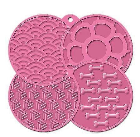 الكلب لعق حصيرة تغذية بطيئة، الحيوانات الأليفة تغذية الحصير القط عدم الانزلاق للاستحمام الكلب، الاستمالة والتدريب على رعاية المخلب