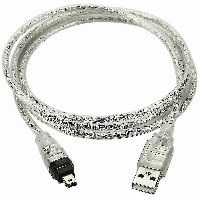 Sony DCR-TRV75E DV用USBオス-FireWire IEEE 1394 4ピンオスIlinkアダプタケーブル