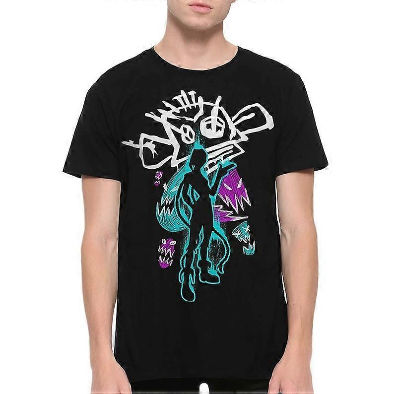 Camiseta Arcane Jinx-PLL192