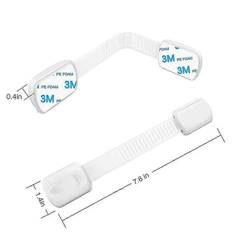 Starlight-child Closet Safety Set Of 8 Baby Closet Blocks, On Cupboards, Cabinets, Drawers, Easy To Install, No Tools Required, Easy For Adults, Diffi