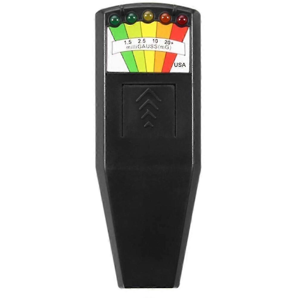 Electromagnetic Field Emf Meter Ghost Hunting Detector Portable Emf Magnetic Field Detector 5 Led