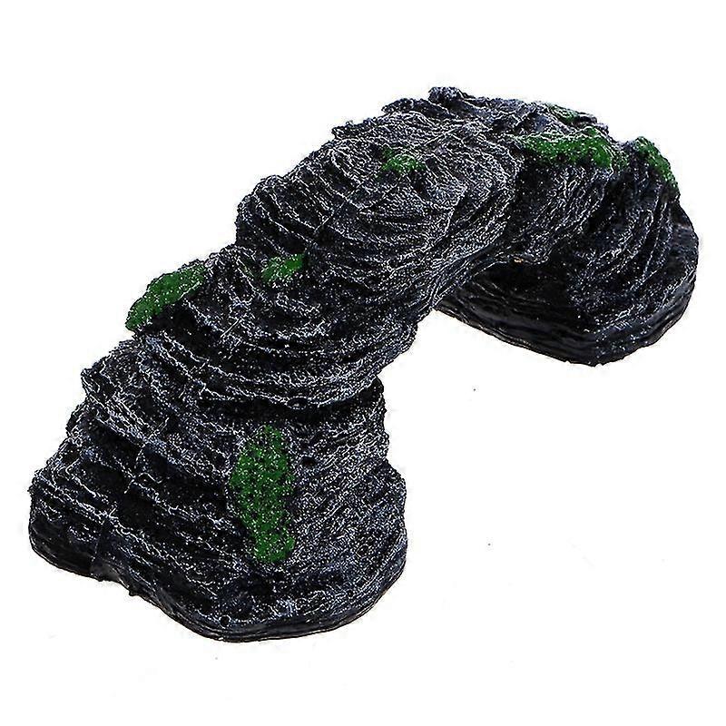 Aquarium Decor Basking Car Resin Resting Rock Playground For Betta Shrimp
