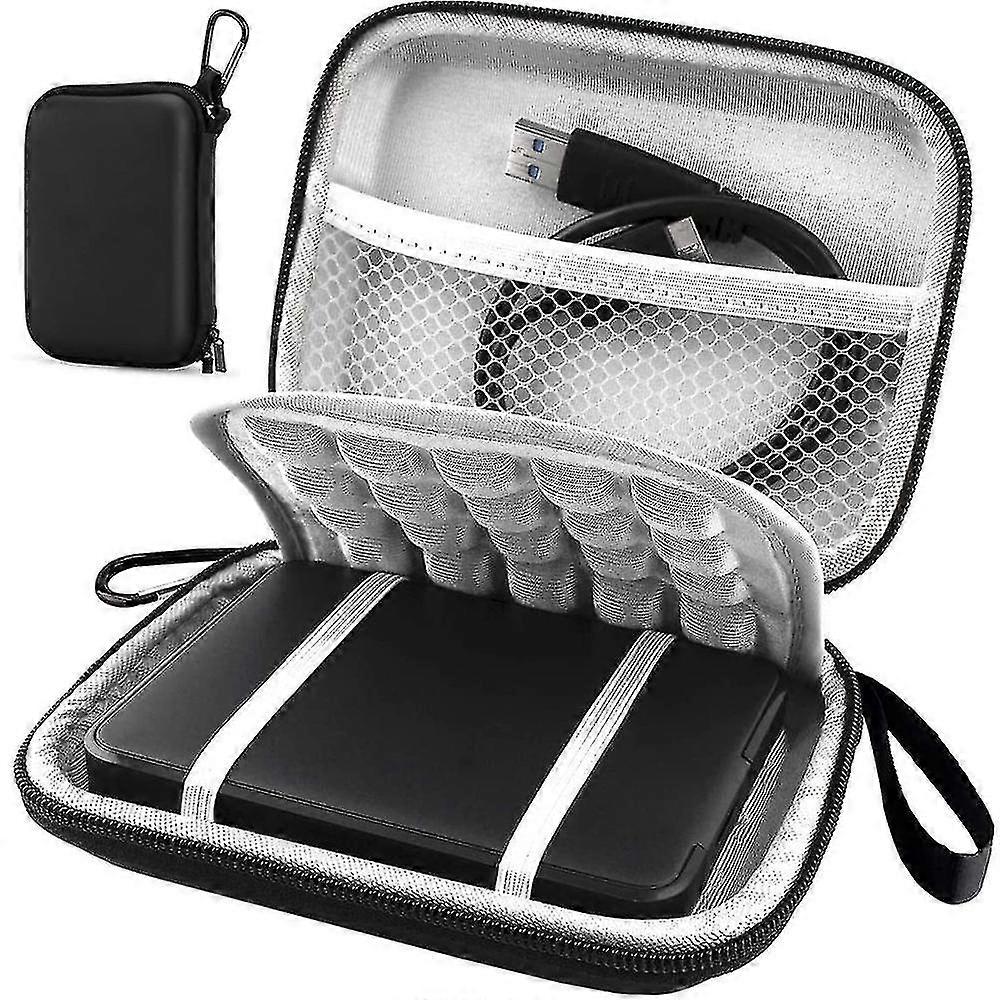 Shockproof Black Protective Cover / Hard Case / Bag / Hard Drive Case