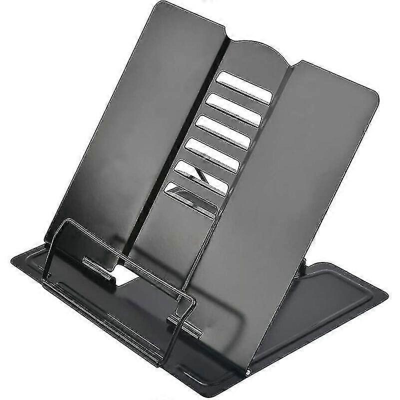 Foldable And Adjustable Metal Shelf Reading Stand, 6 Angle Adjustable 21 * 19cm
