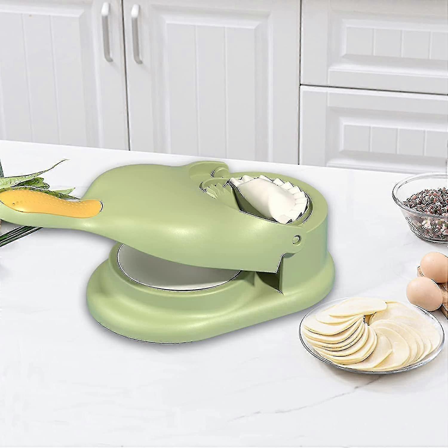 2 In 1 Dumpling Maker, Kitchen Dumpling Making Tool, Dumpling Mould Print, Dumpling Skin Maker Dumpling Moulds