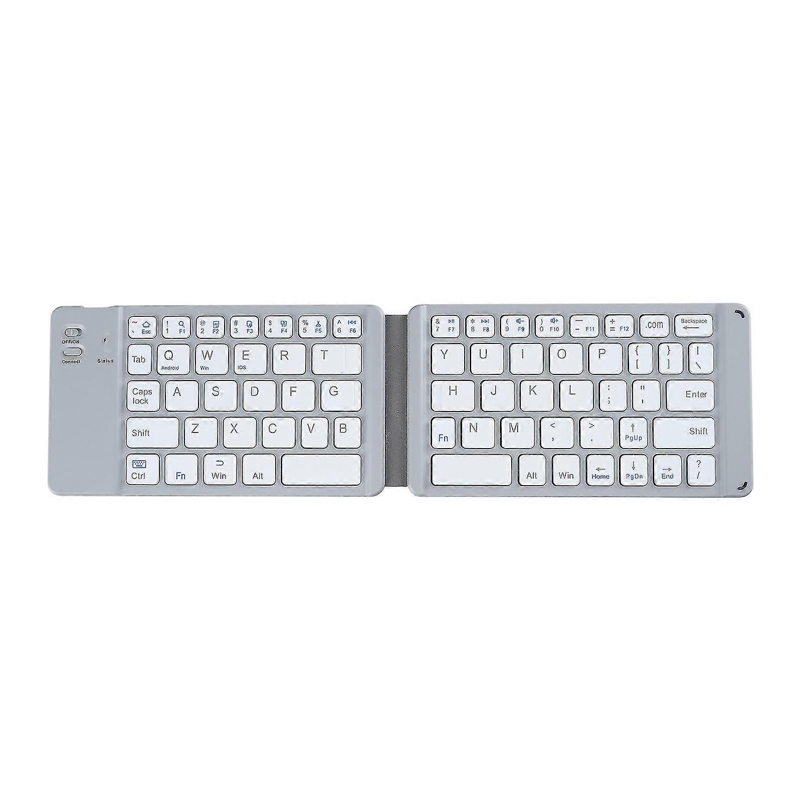 Foldable Bluetooth Keyboard Portable Mini Bt Wireless Keyboard For Android Windows Pc Tablet