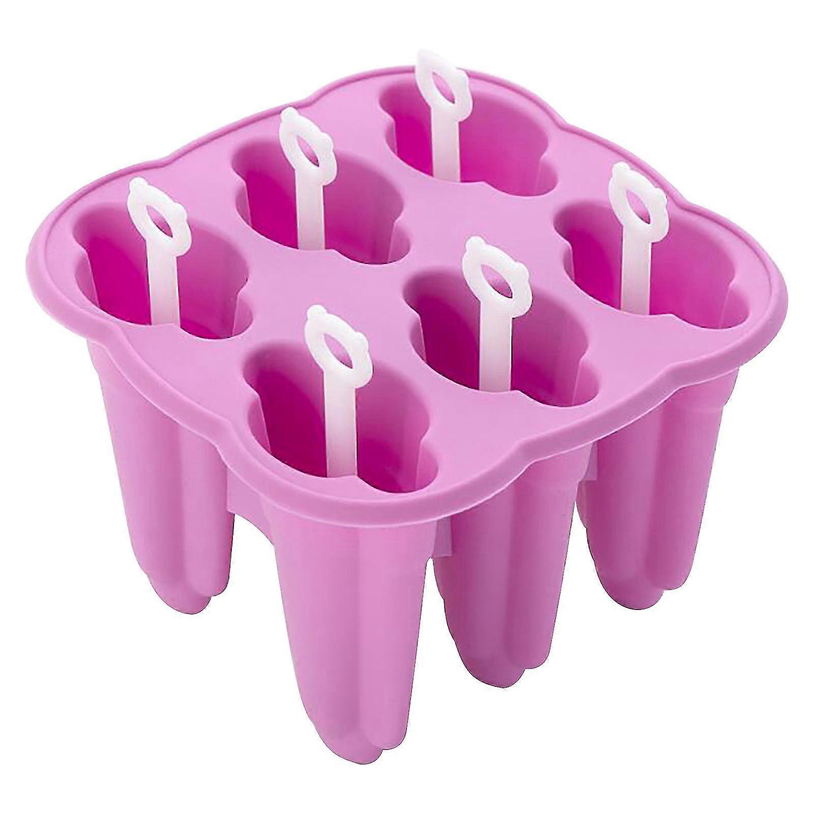 Diy Silikon Eiscreme Form 6 mit Eiscreme Eis Eis am Stiel Silikonform