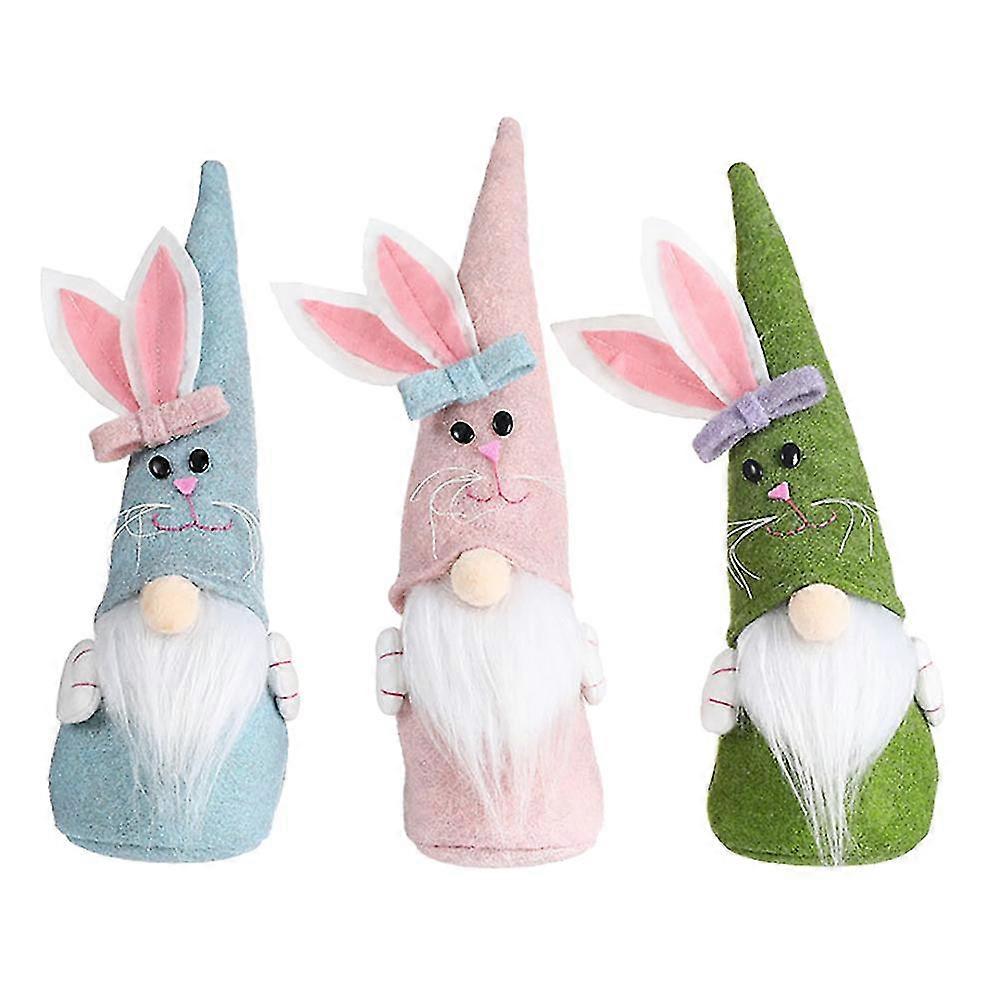 Spring Attractive Easter Doll Perfect Gifts Fabric Faceless Bunny Shape Plush Toy For Festival Easte