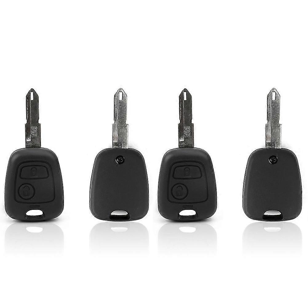2x Key Shell Transit For 2 Button Remote Controll Key 106 107