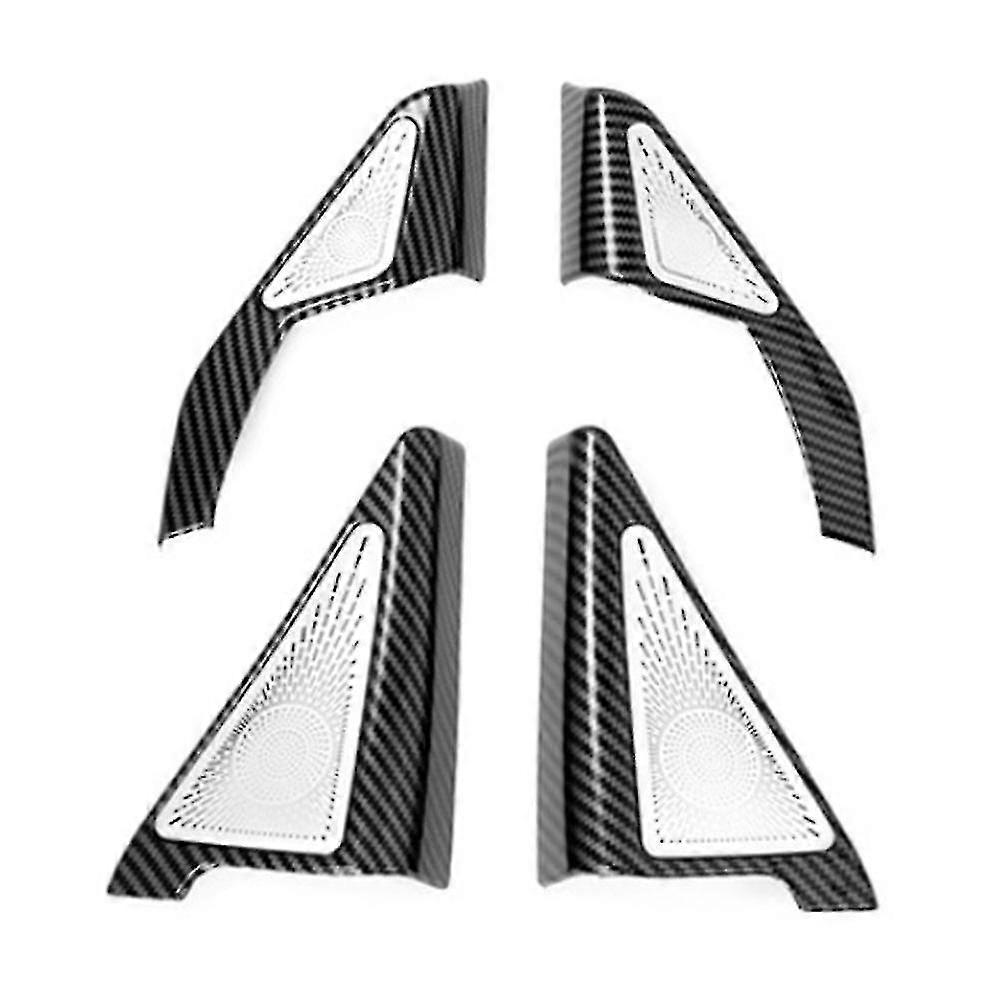 For 11th Gen Honda Civic 2022 Carbon Fiber Car A Pillar Speaker Trim
