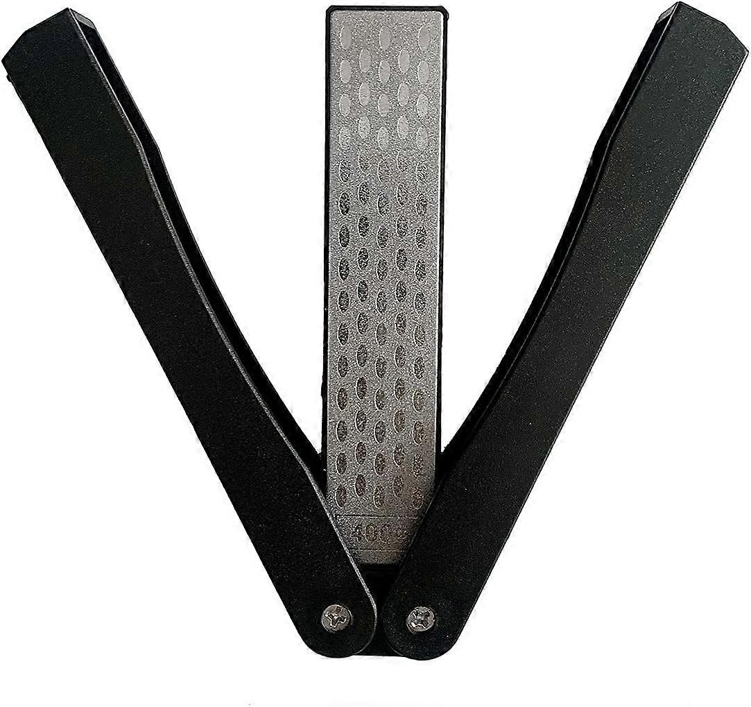 Diamond Sharpener, Double Sided Knife Sharpener, 400/600 Grit