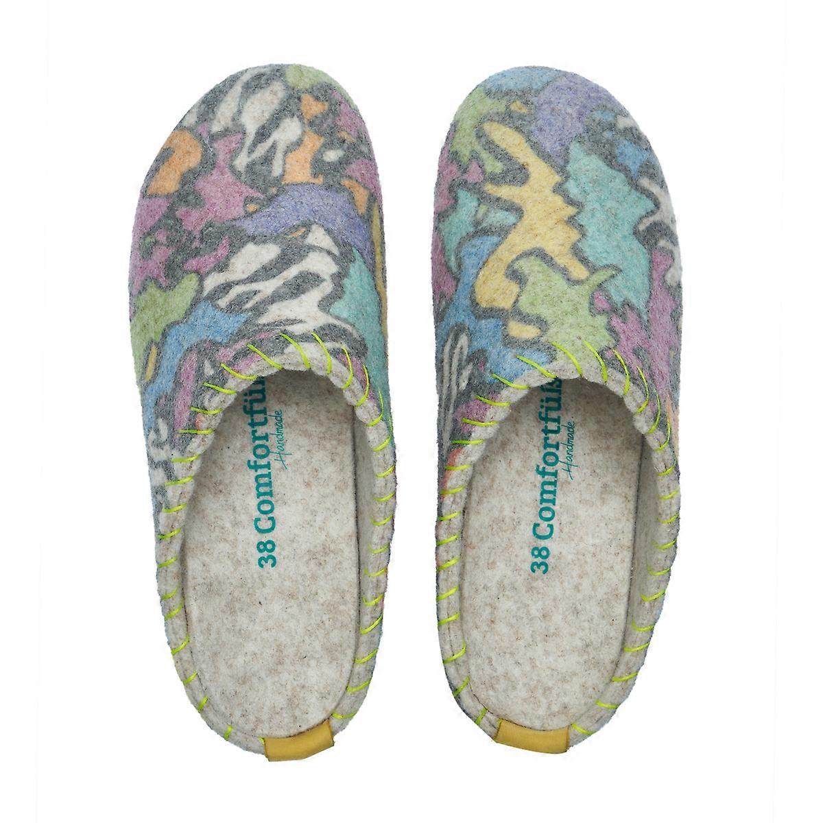 Wool Clogs Slippers With Anatomically Shaped