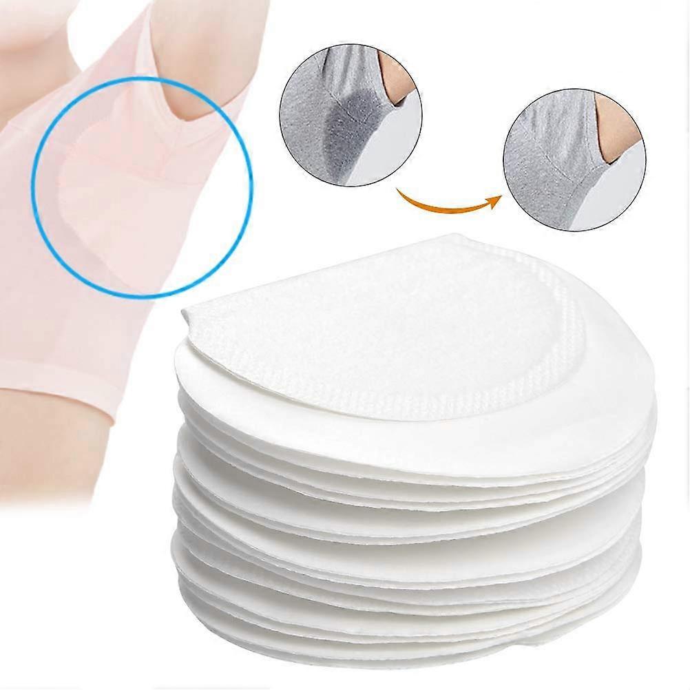 100 Pcs Underarm Pads Armpit Sweating Pads for Women Men Invisible Armpit Protection Against Sweat Stains