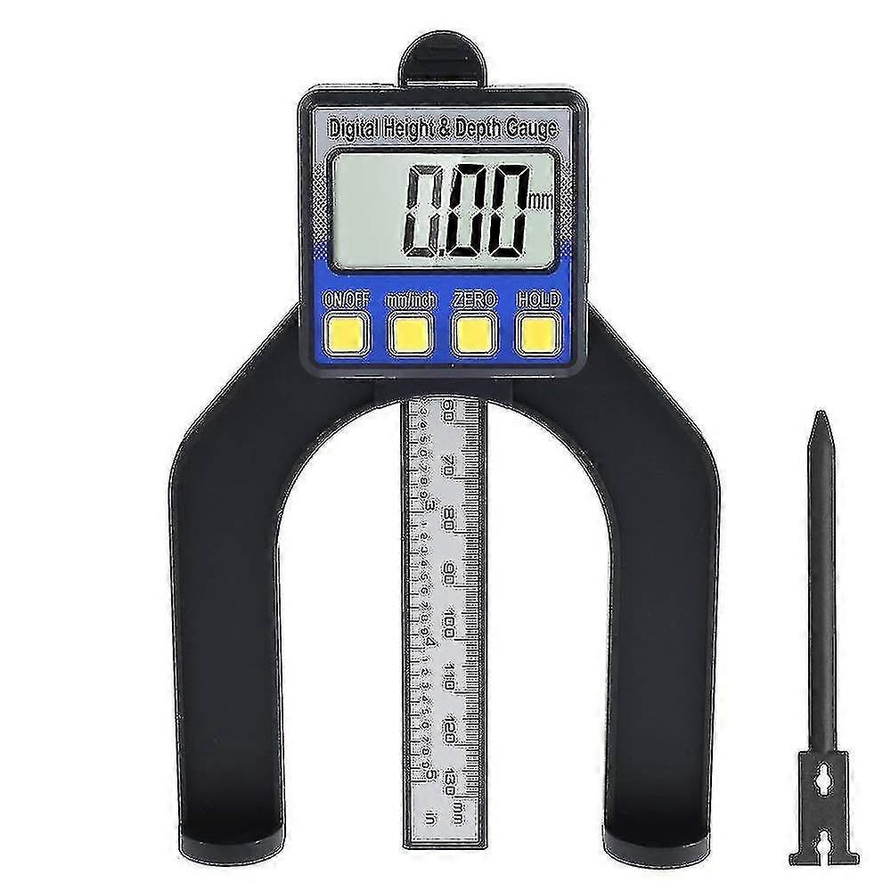 Fgao Digital Depth Gauge 80mm Carpentry Height And Depth Gauge