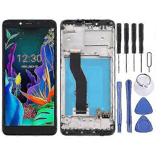 Lcd Screen Compatible With Lg K20 (2019) Lm-x120emw Lmx120emw Lm-x120 Digitizer Complete Assembly With Frame