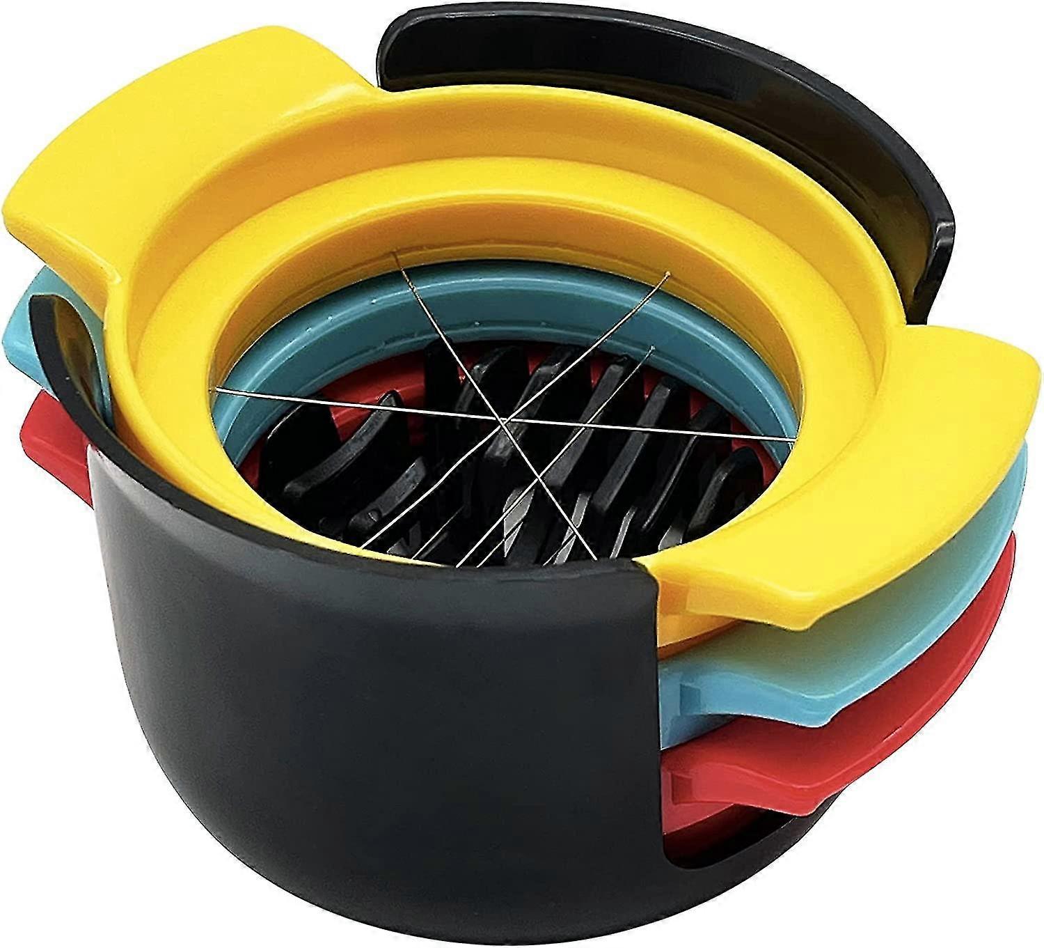 egg slicer, egg cutter for hard boiled eggs, stainless slicer