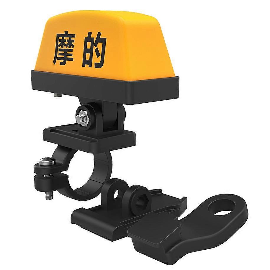 Motorcycle Helmet USB LED TAXI Sign Light Indicator LED Decoration Electric Rechargeable Warning Li